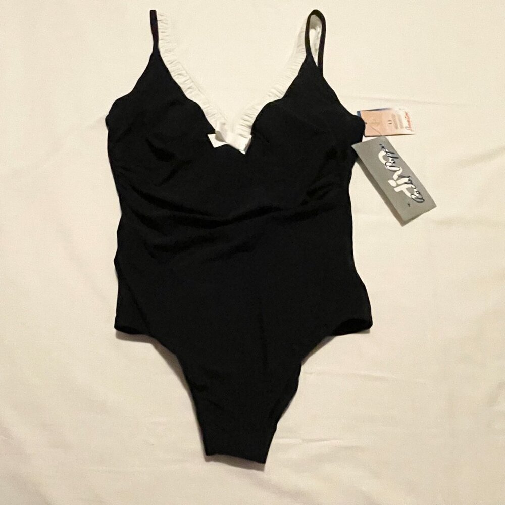 Diva Swim by Rachel Pappo One Piece Swim Suit Size 14 B Cup